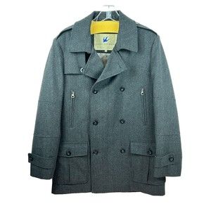Charcoal Pea Coat